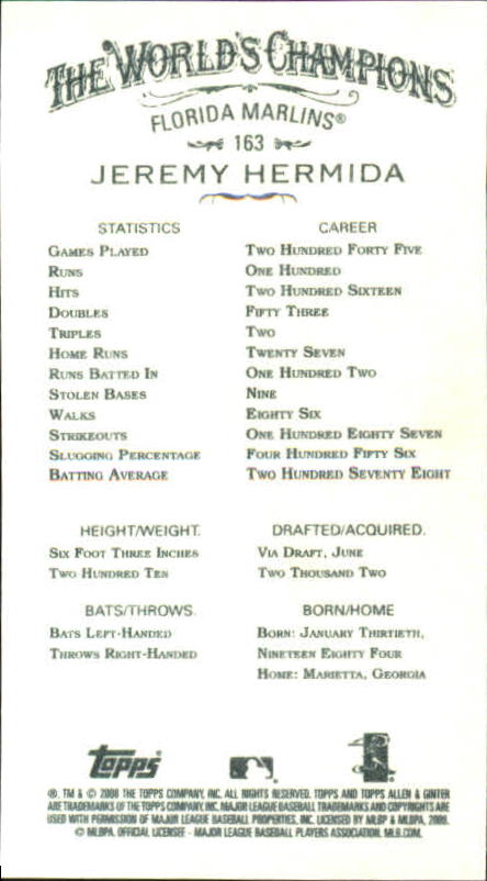 A1335- 2008 Topps Allen and Ginter Mini Black G1 -You Pick- 15+ FREE US SHIP - Picture 183 of 271