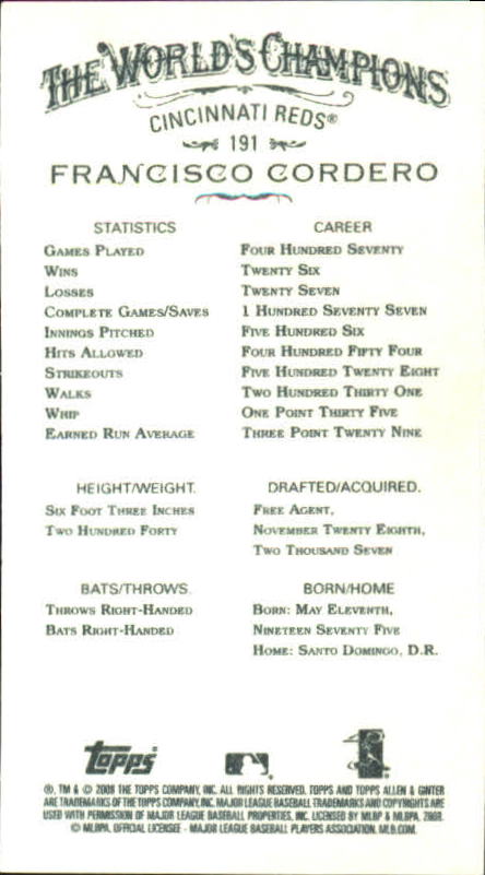 A1335- 2008 Topps Allen and Ginter Mini Black G1 -You Pick- 15+ FREE US SHIP - Picture 212 of 271