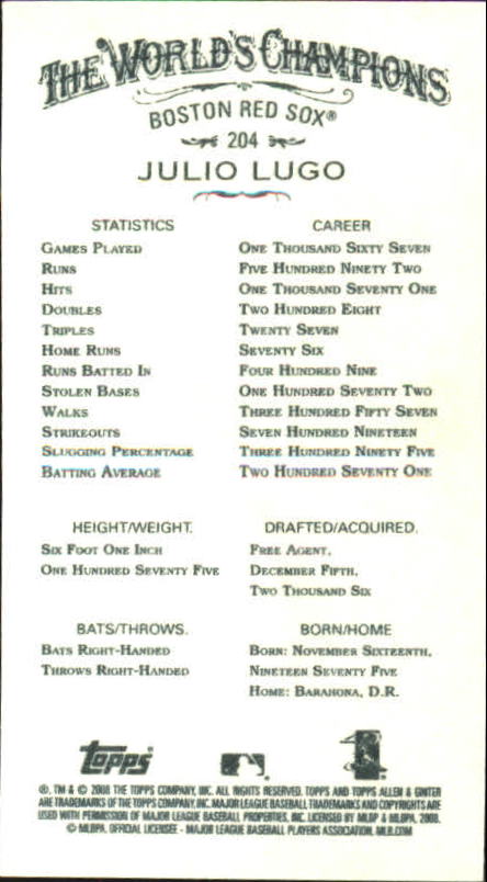 A1335- 2008 Topps Allen and Ginter Mini Black G1 -You Pick- 15+ FREE US SHIP - Picture 225 of 271