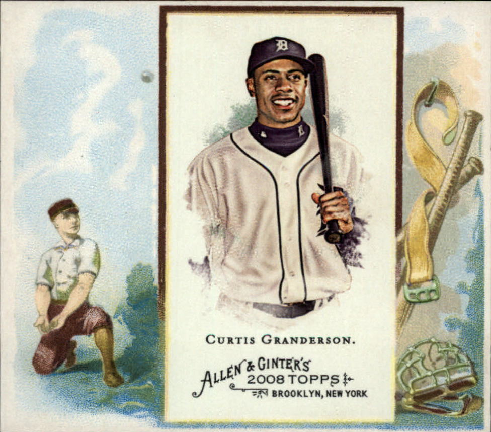 2008 Topps Allen and Ginter N43 #CG Curtis Granderson