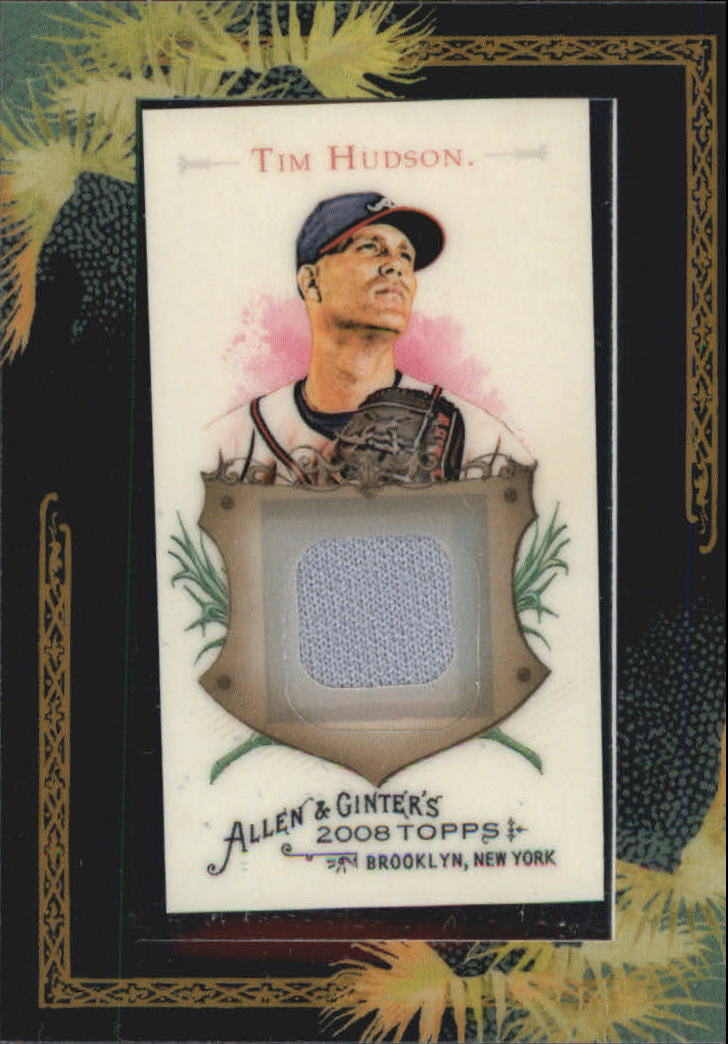 2008 Topps Allen and Ginter Relics #TH Tim Hudson Jsy C