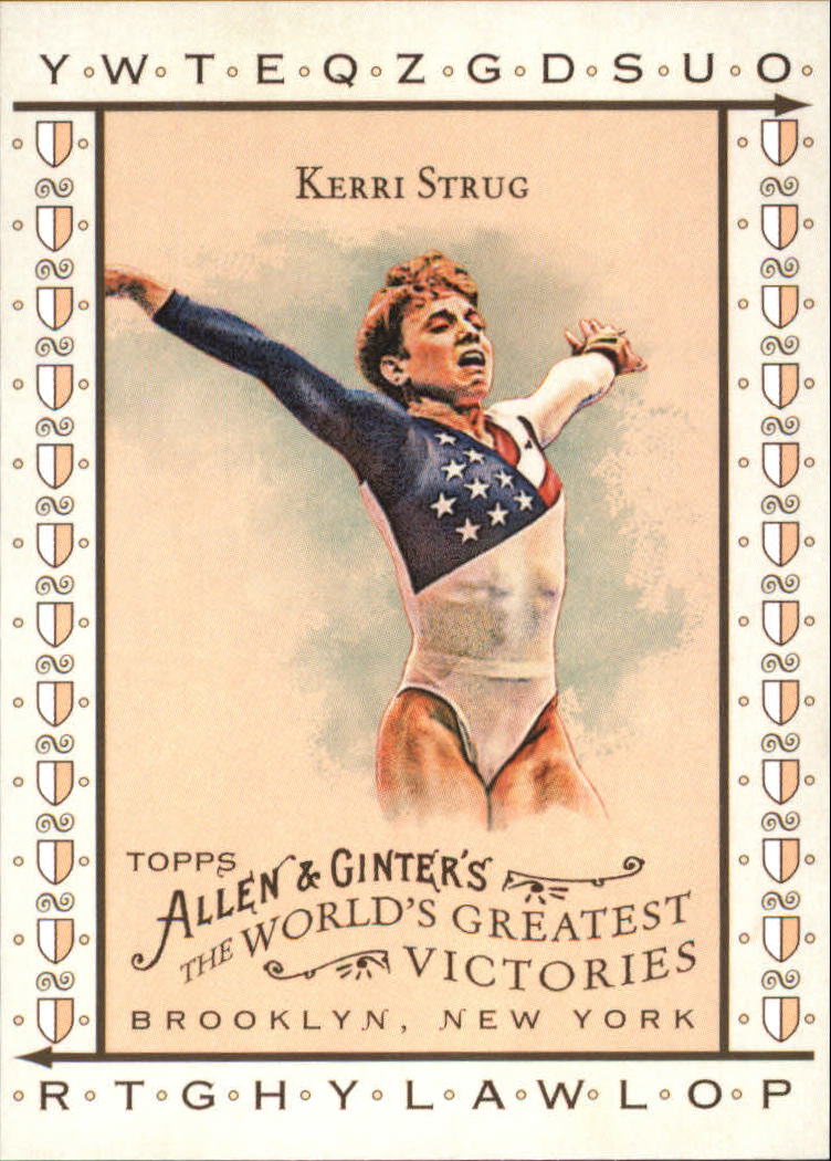 2008 Topps Allen and Ginter World's Greatest Victories #WGV1 Kerri Strug
