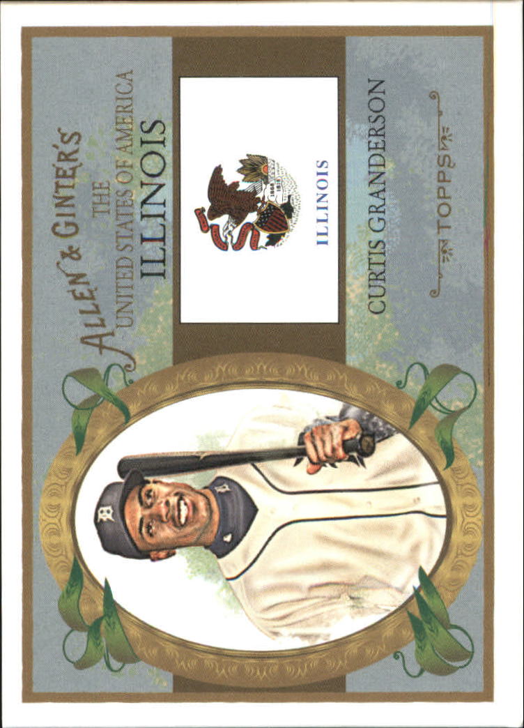 2008 Topps Allen and Ginter United States #US13 Curtis Granderson