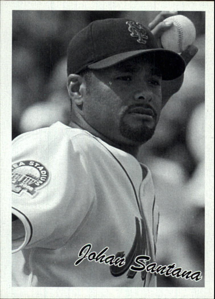 2008 Upper Deck Goudey Johan Santana #112 New York Mets Baseball Card