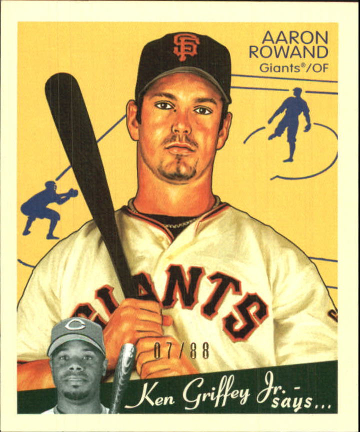 2008 Upper Deck Goudey Mini Green Backs #161 Aaron Rowand