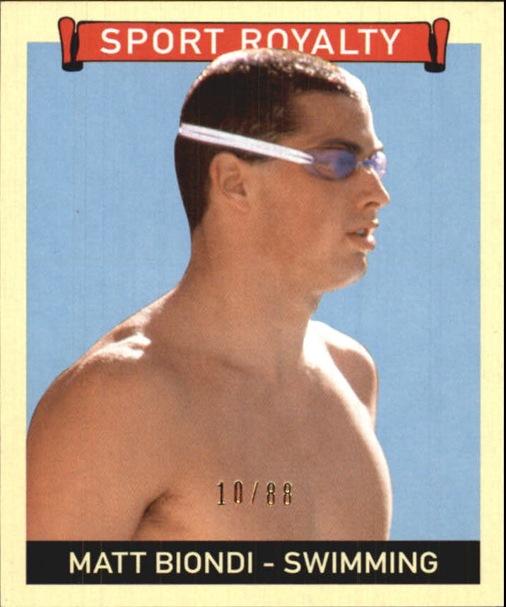 2008 Upper Deck Goudey Mini Green Backs #314 Matt Biondi