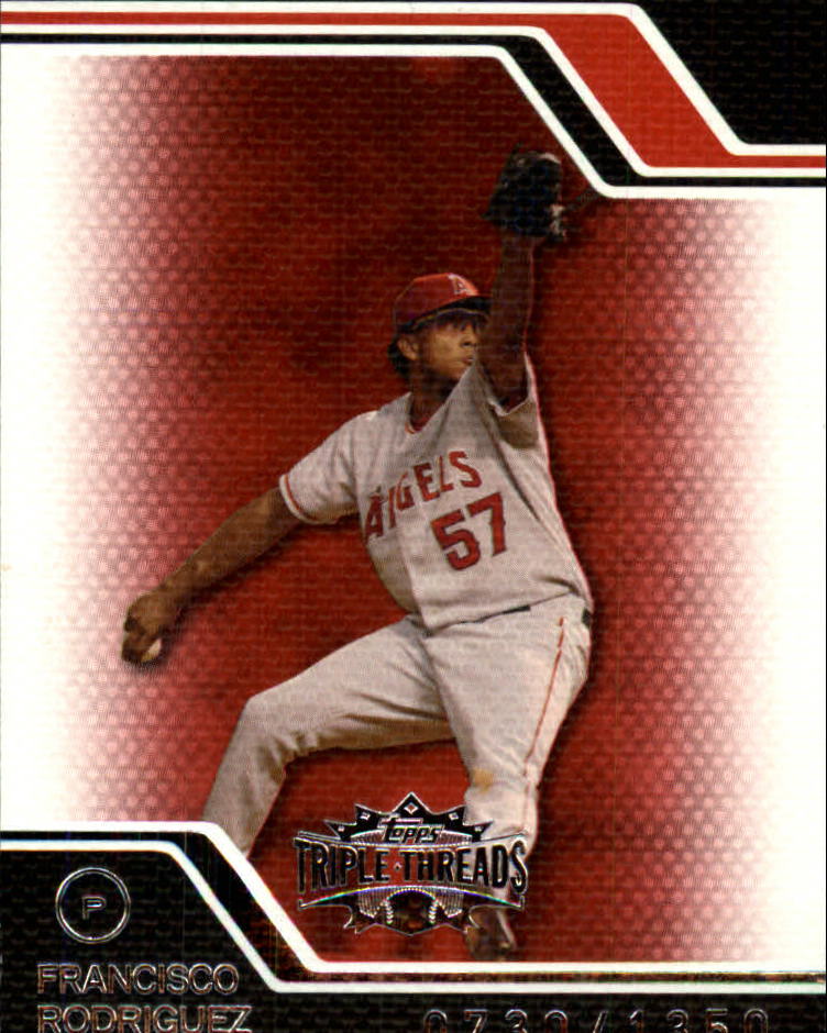 2008 Topps Triple Threads #5 Francisco Rodriguez