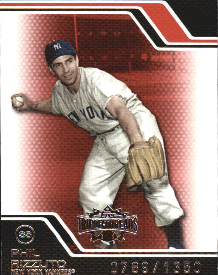 2008 Topps Triple Threads #55 Phil Rizzuto