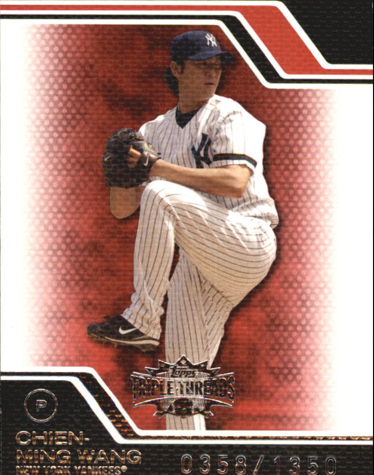 2008 Topps Triple Threads #62 Chien-Ming Wang