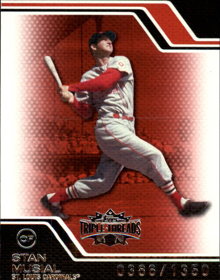 2008 Topps Triple Threads #122 Stan Musial