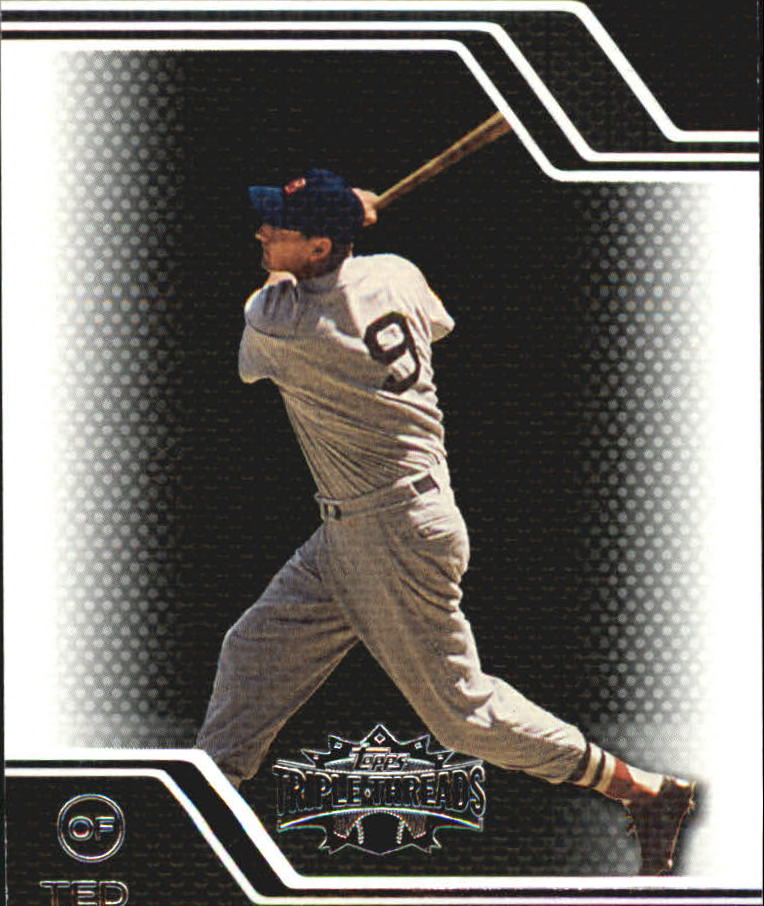 2008 Topps Triple Threads Black #130 Ted Williams
