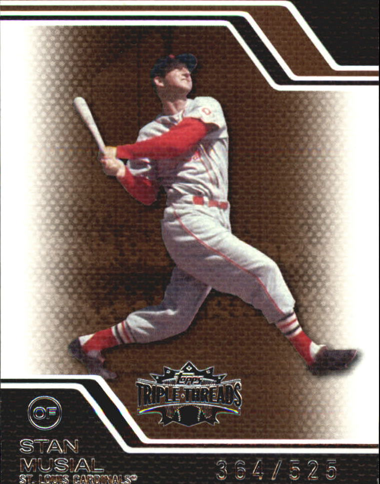 2008 Topps Triple Threads Sepia #122 Stan Musial