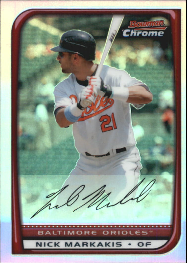 B1057- 2008 Bowman Chrome Refractors BB #s 1-220 -You Pick- 15+ FREE US SHIP - Picture 50 of 329