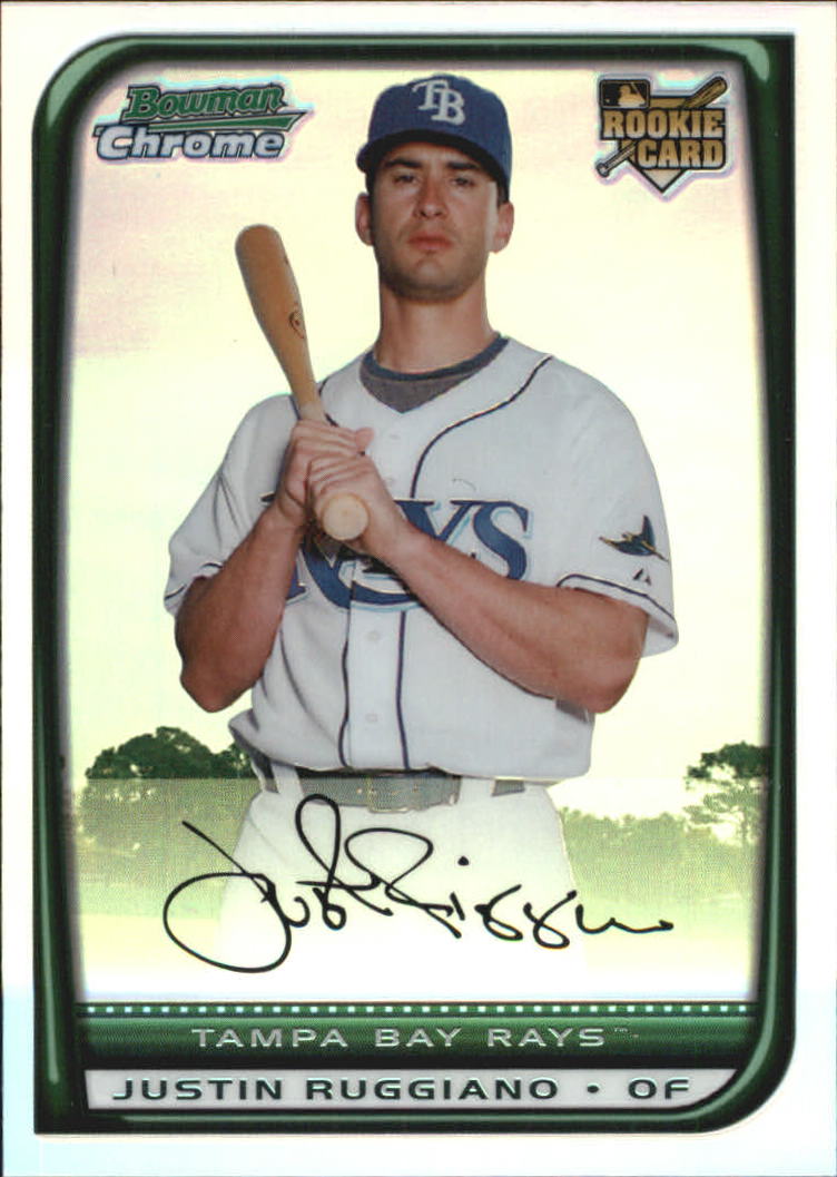 2008 Bowman Chrome Refractors #192 Justin Ruggiano