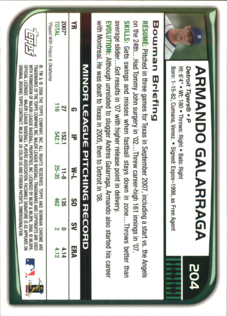 B1057- 2008 Bowman Chrome Refractors BB #s 1-220 -You Pick- 15+ FREE US SHIP - Picture 301 of 329