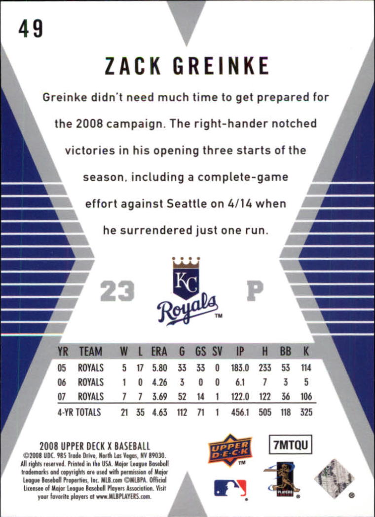 A8226- 2008 Upper Deck X BB Card #s 1-100 +Inserts -You Pick- 15+ FREE US SHIP - Picture 93 of 405