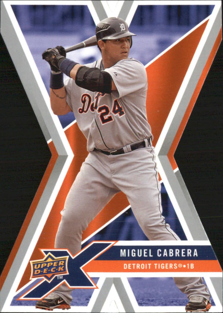 2008 Upper Deck X Die Cut #40 Miguel Cabrera