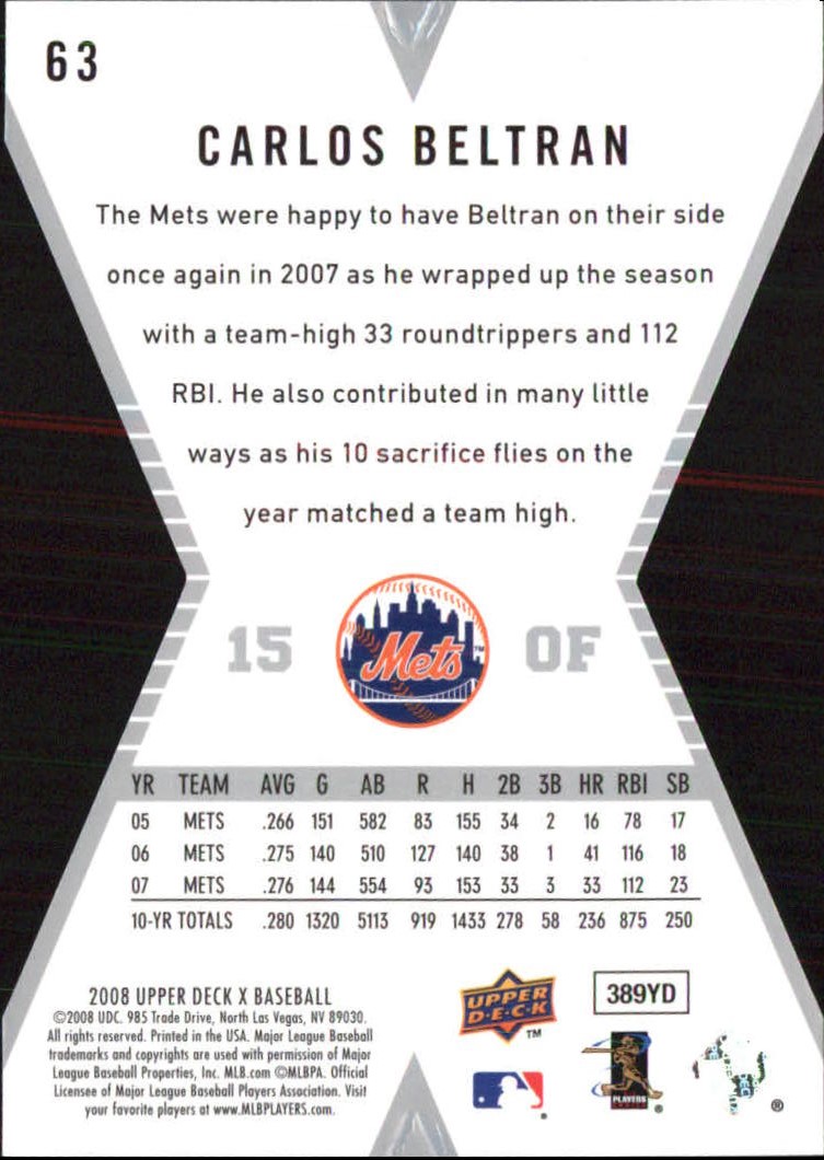 A8226- 2008 Upper Deck X BB Card #s 1-100 +Inserts -You Pick- 15+ FREE US SHIP - Picture 233 of 405