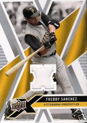 2008 Upper Deck X Memorabilia #FS Freddy Sanchez