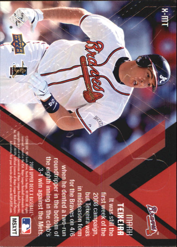 A8226- 2008 Upper Deck X BB Card #s 1-100 +Inserts -You Pick- 15+ FREE US SHIP - Picture 335 of 405