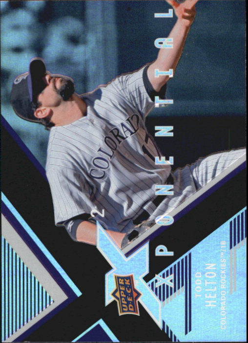 2008 Upper Deck X Xponential 2 #HE Todd Helton