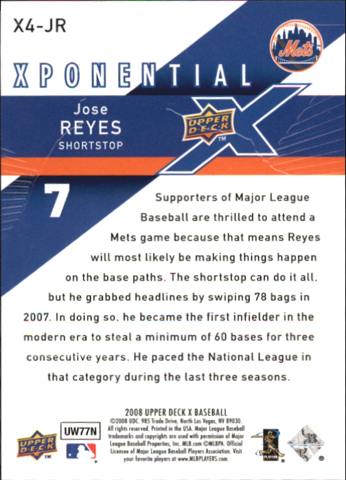 A8226- 2008 Upper Deck X BB Card #s 1-100 +Inserts -You Pick- 15+ FREE US SHIP - Picture 403 of 405