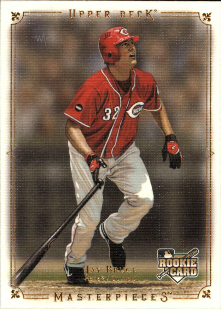 2008 UD Masterpieces #59 Jay Bruce (RC)