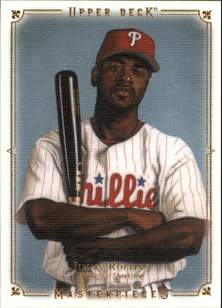 2008 UD Masterpieces #70 Jimmy Rollins