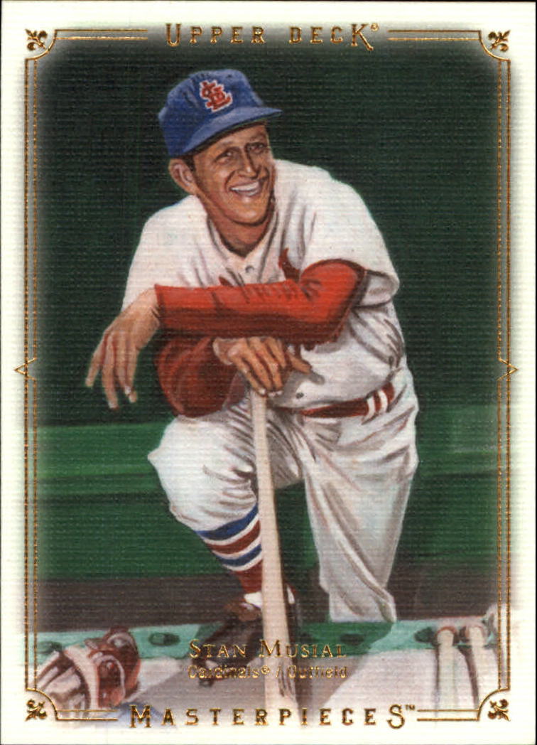 2008 UD Masterpieces #117 Stan Musial SP