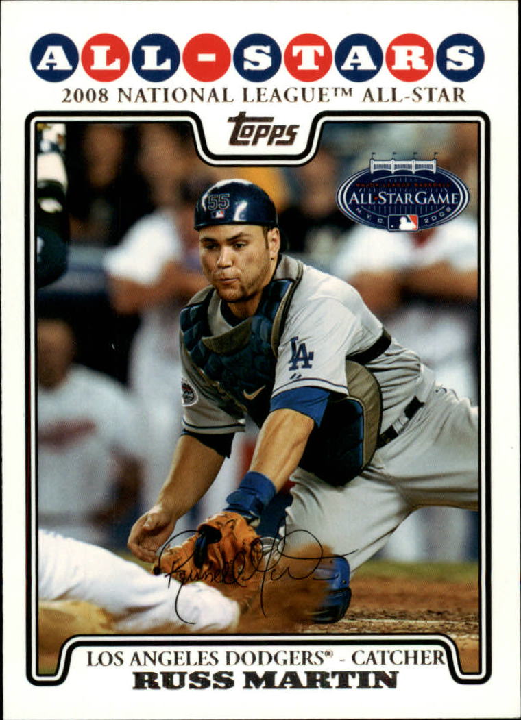 2008 Topps Update #UH17 Russell Martin AS