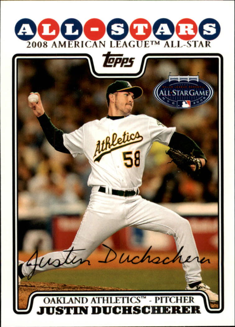 2008 Topps Update #UH53 Justin Duchscherer AS