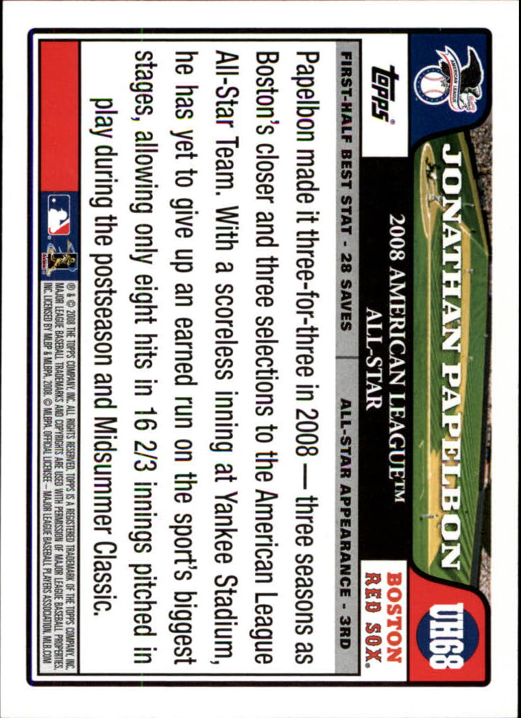 2008 Topps Update Baseball Card Pick (Base) 1-100