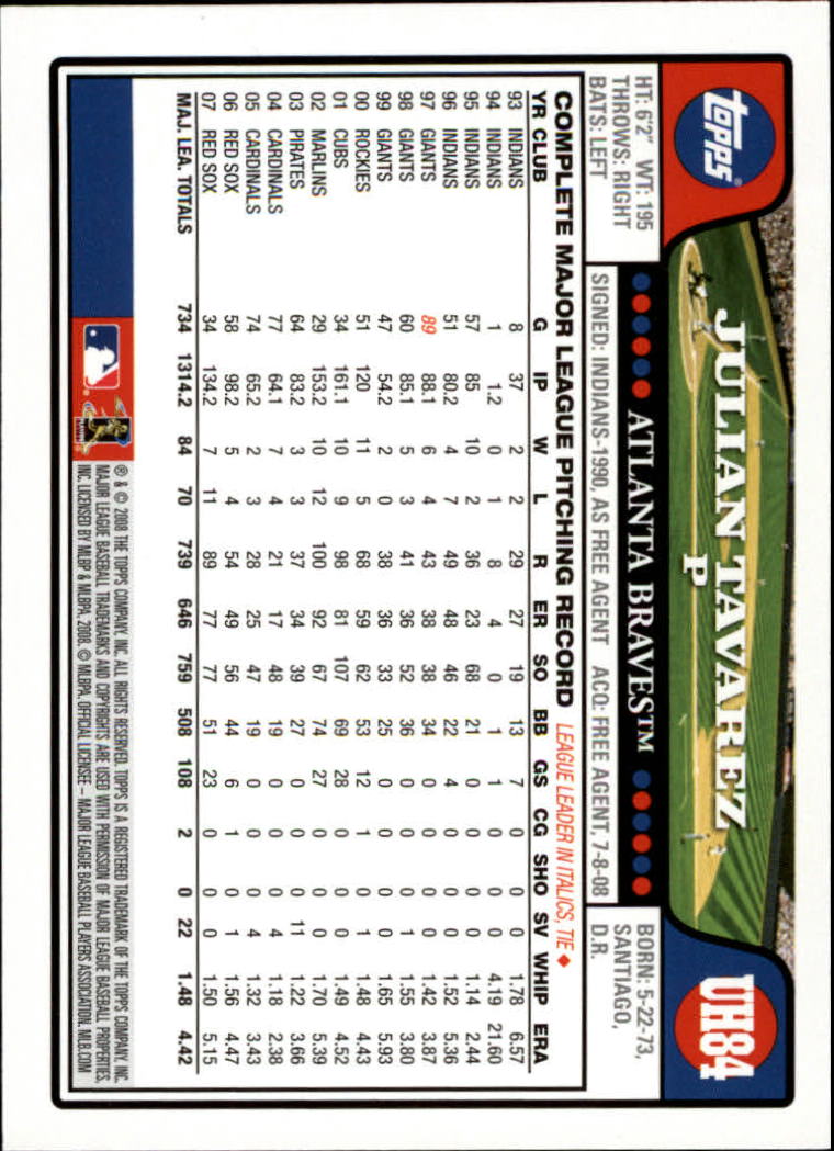 2008 Topps Update Baseball Card Pick (Base) 1-100