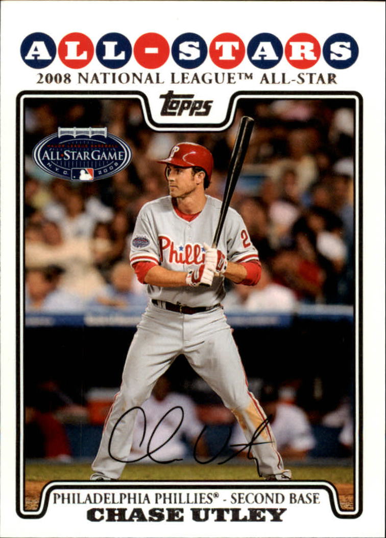 2008 Topps Update #UH241 Chase Utley AS