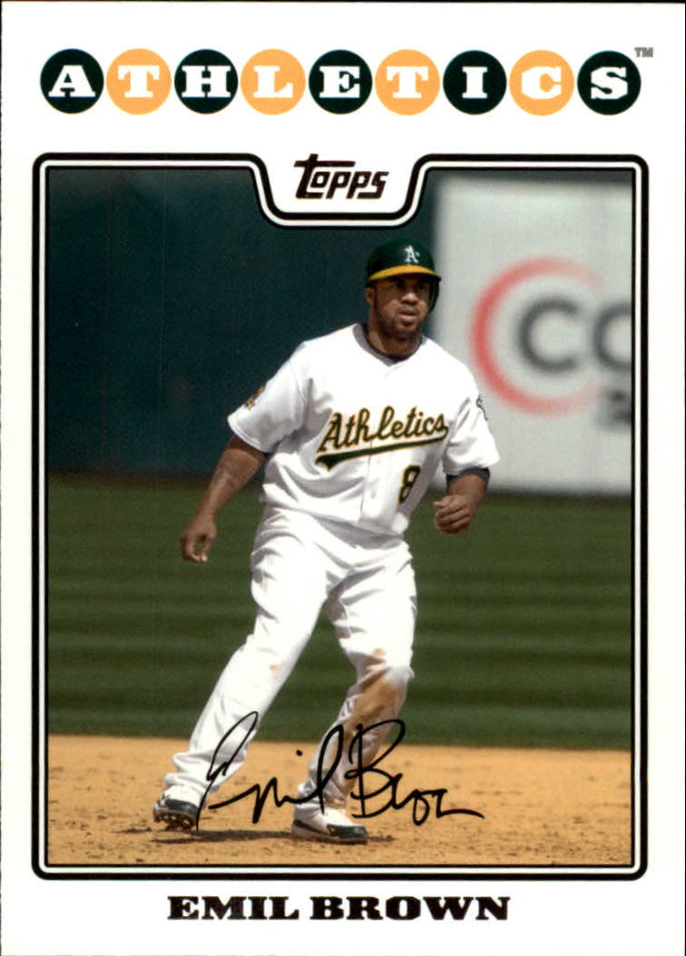 2008 Topps Update #UH260 Emil Brown