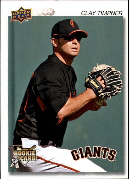 2008 Upper Deck Timeline #105 Clay Timpner 92 ML (RC)