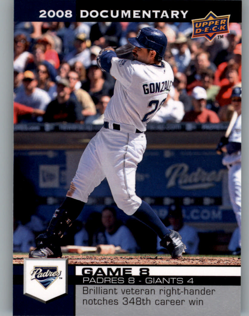 2008 Upper Deck Documentary #228 Adrian Gonzalez