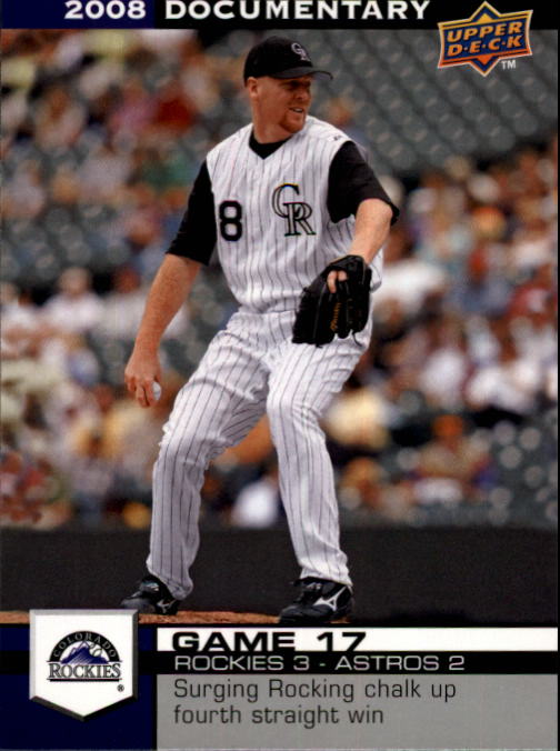 2008 Upper Deck Documentary #397 Aaron Cook
