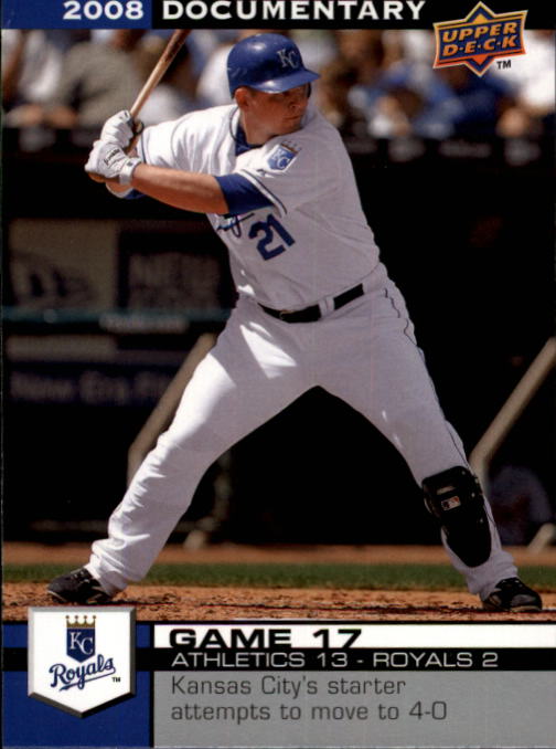 2008 Upper Deck Documentary #437 Billy Butler