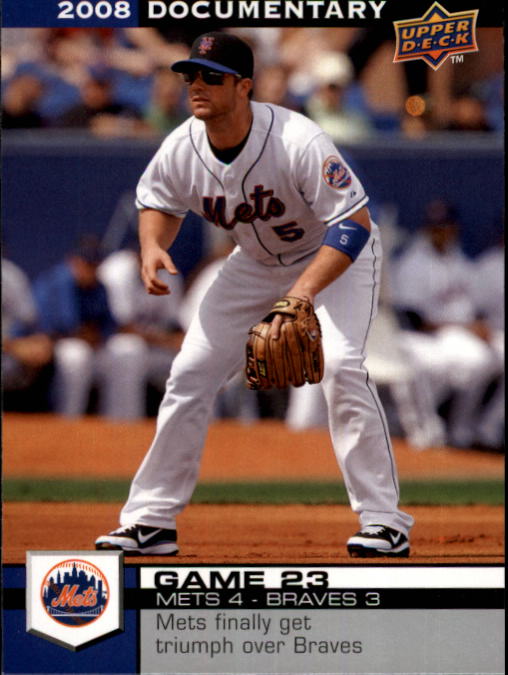 2008 Upper Deck Documentary #773 David Wright