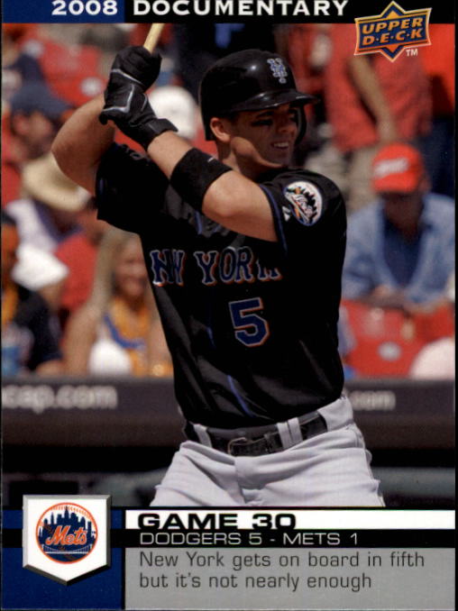 2008 Upper Deck Documentary #780 David Wright