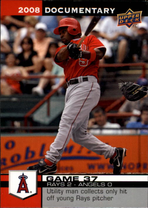 2008 Upper Deck Documentary #907 Chone Figgins