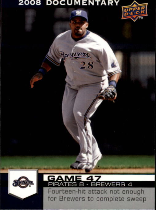 2008 Upper Deck Documentary #1357 Prince Fielder