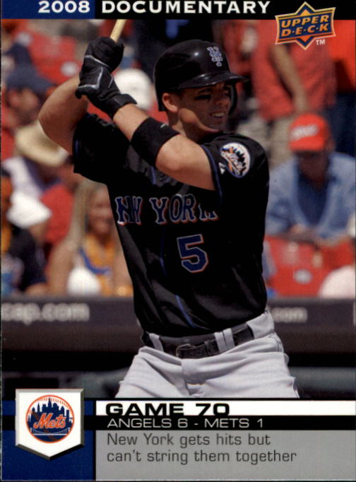 2008 Upper Deck Documentary #1980 David Wright