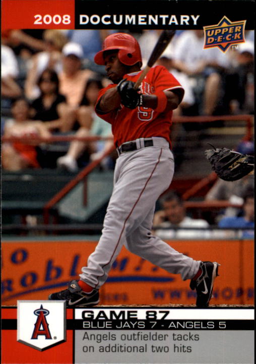 2008 Upper Deck Documentary #2407 Chone Figgins