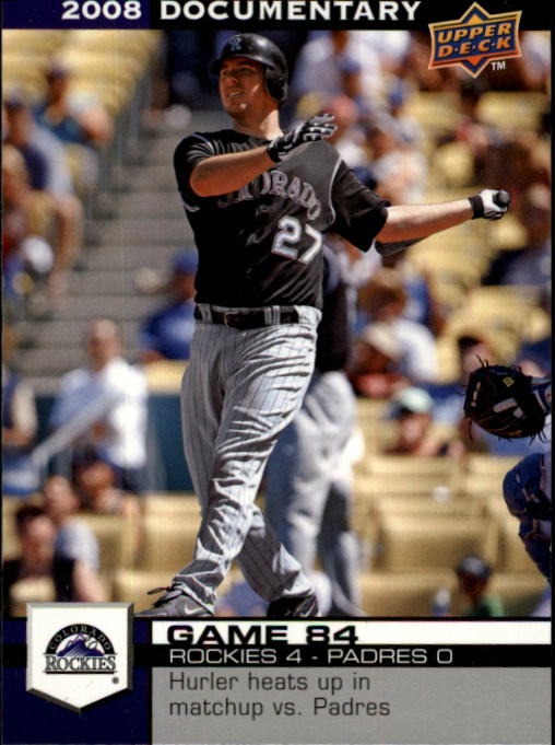 2008 Upper Deck Documentary #2494 Garrett Atkins