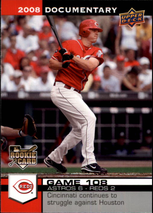 2008 Upper Deck Documentary #3203 Jay Bruce (RC)