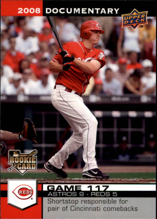 2008 Upper Deck Documentary #3473 Jay Bruce (RC)