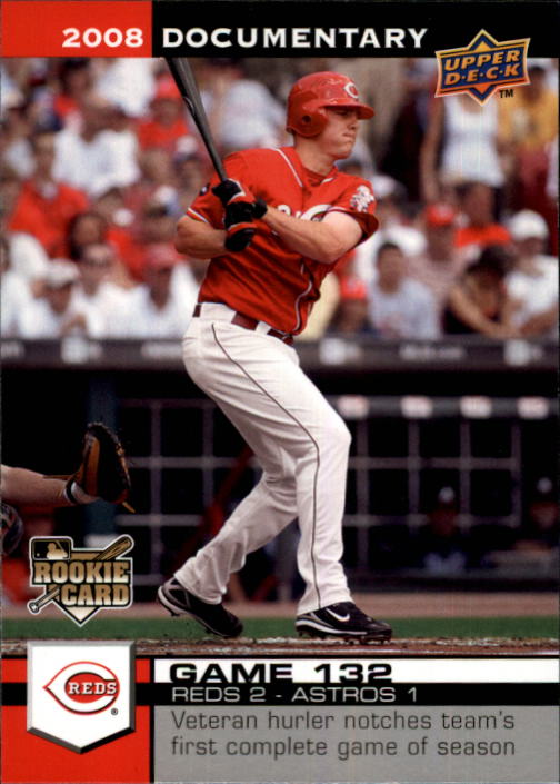 2008 Upper Deck Documentary #3923 Jay Bruce (RC)