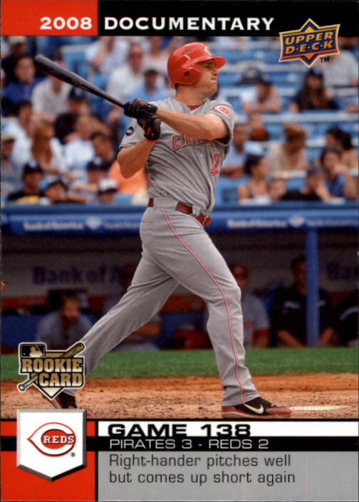 2008 Upper Deck Documentary #4103 Jay Bruce (RC)